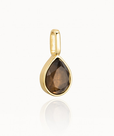 Miracle Stone Collection Rauchquarz Teardrop