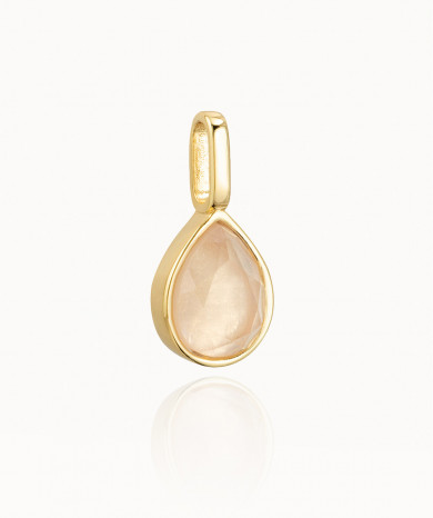 Miracle Stone Collection Rosenquarz Teardrop